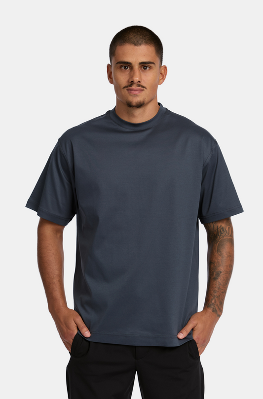 Slate Blue Oversized T-shirt