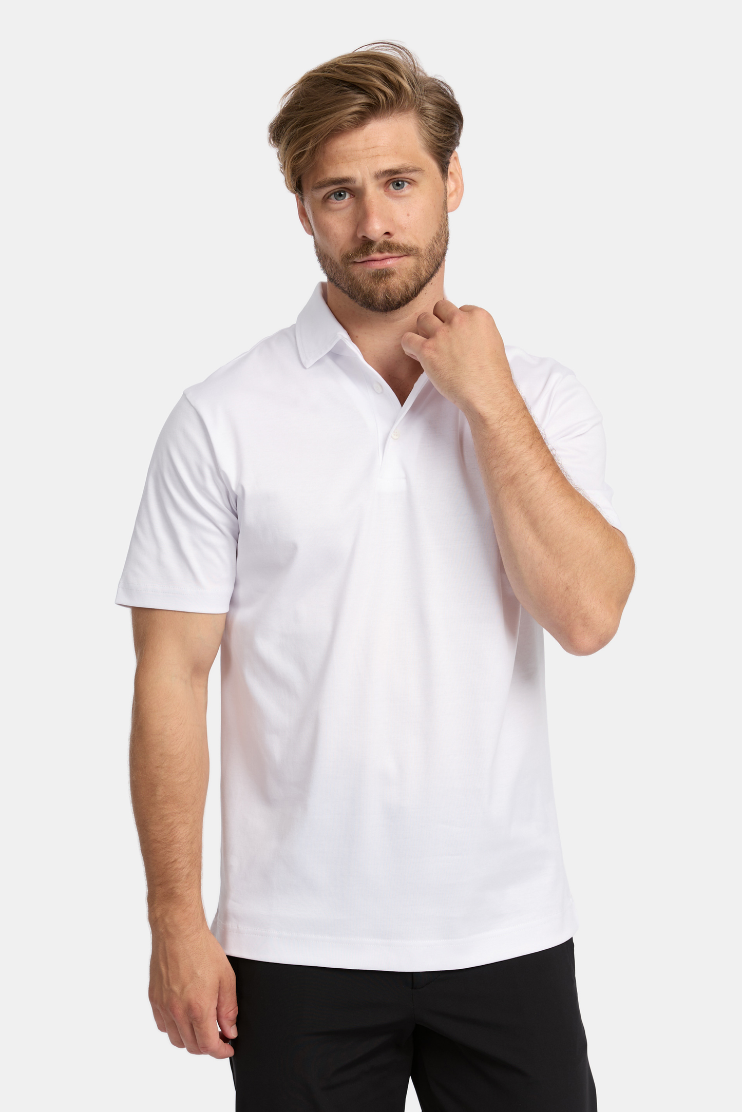 Bianco White Polo