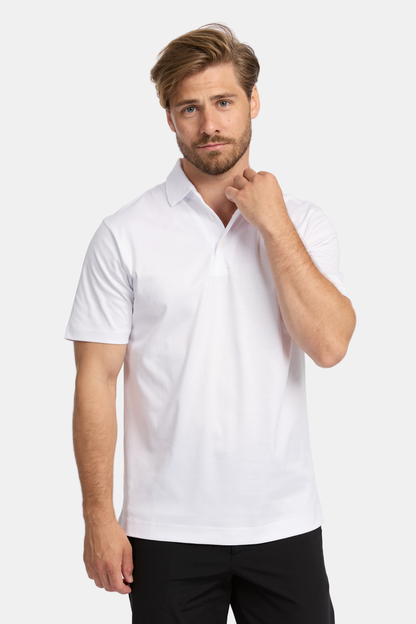 Bianco White Polo