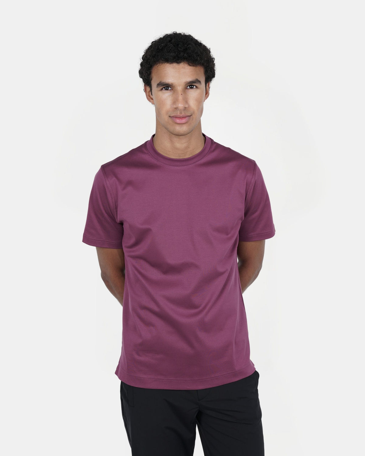 Aubergine Supima T-Shirt