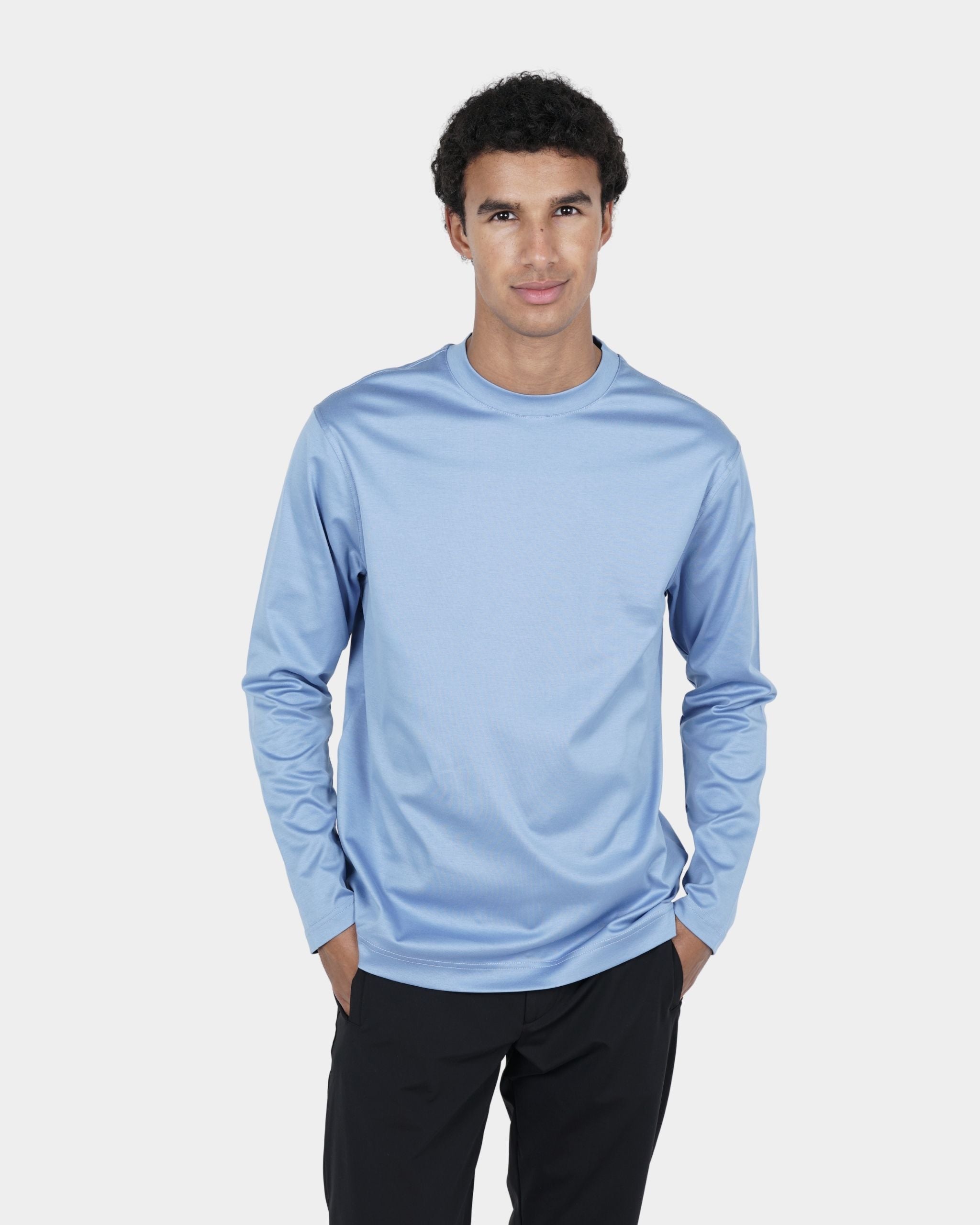Blue Longsleeve T-Shirt