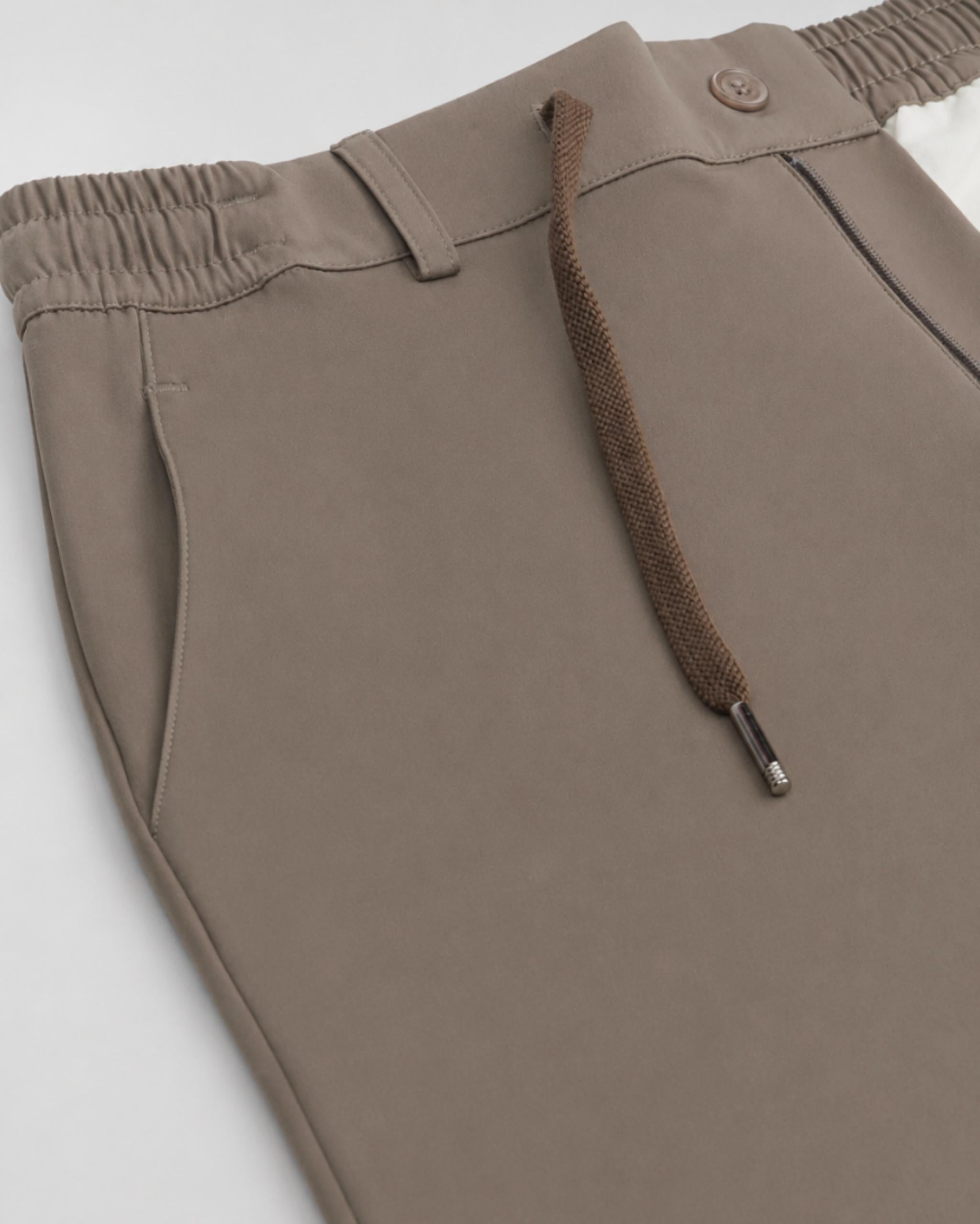 Dark Taupe Pantalon