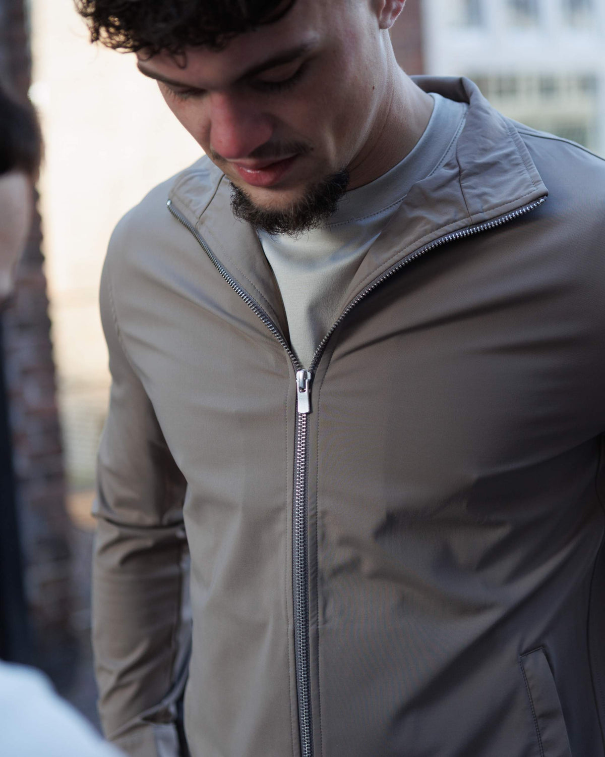 Dark Taupe Tech Suit