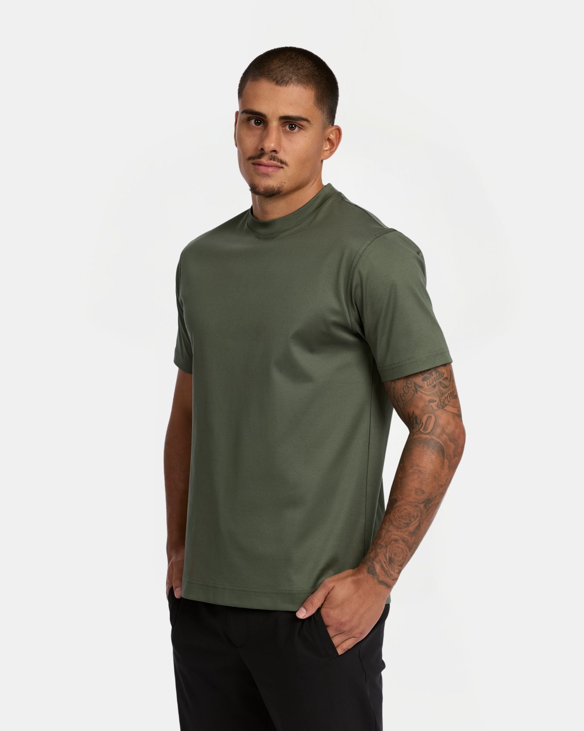 Army Green Supima T-Shirt