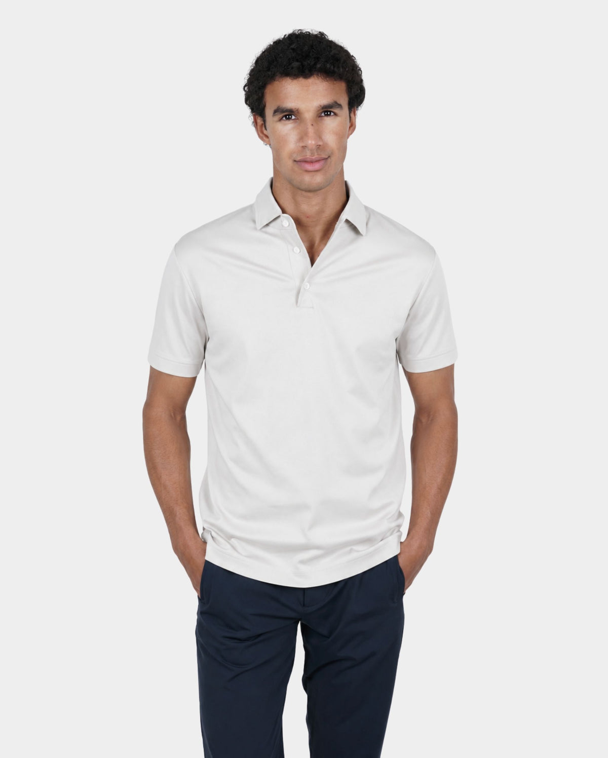 Pearl Grey Polo