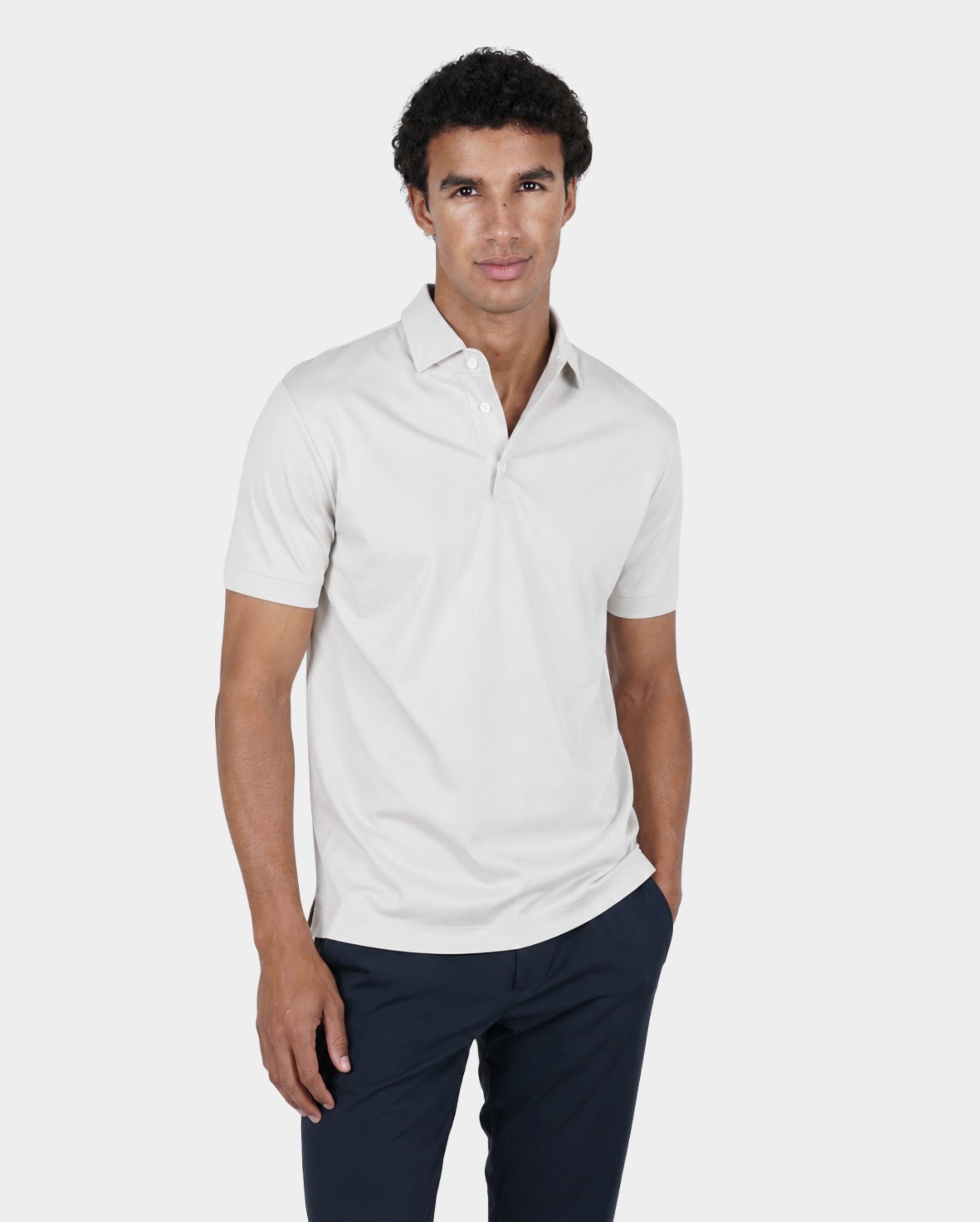 Pearl Grey Polo