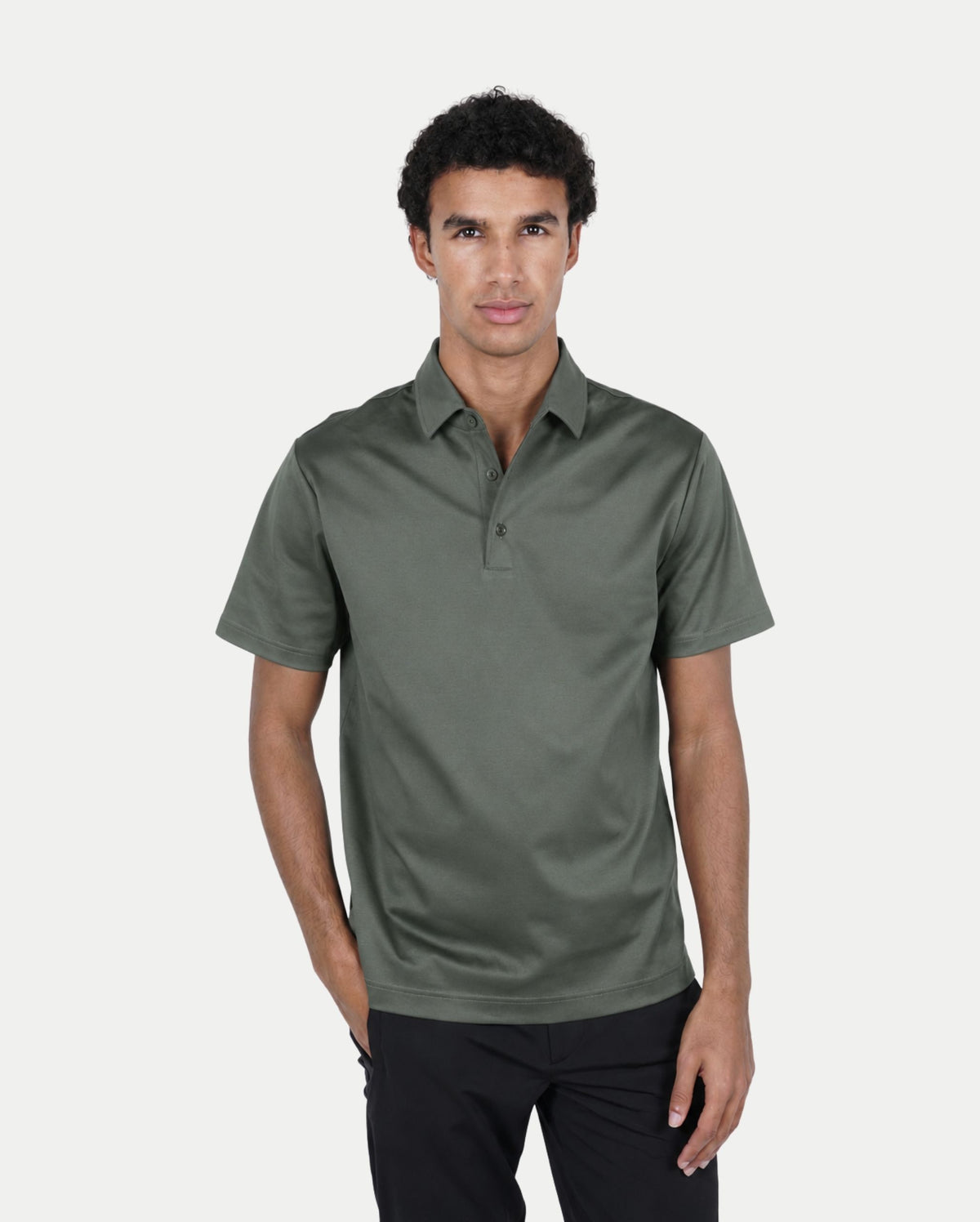 Army Green Polo