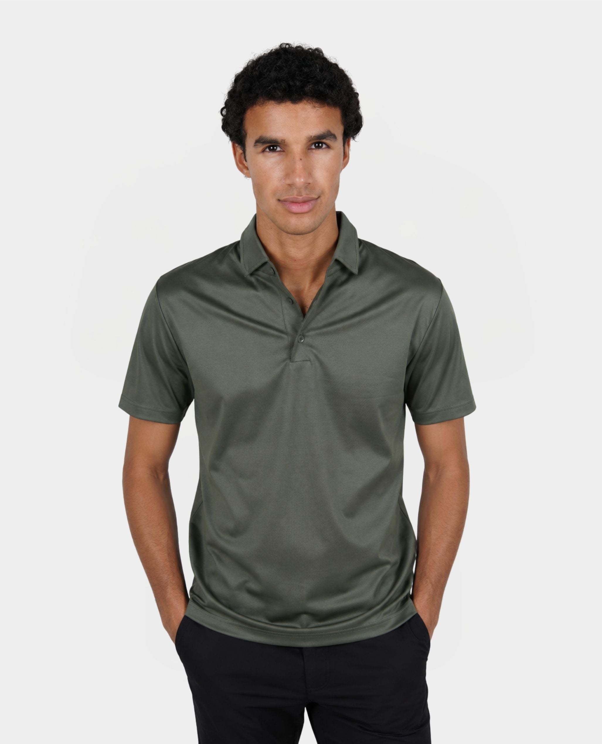 Army Green Polo