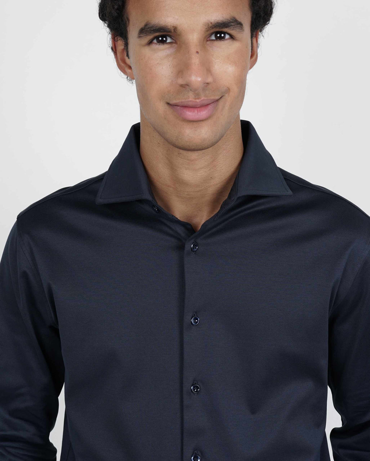Dark Navy Overhemd
