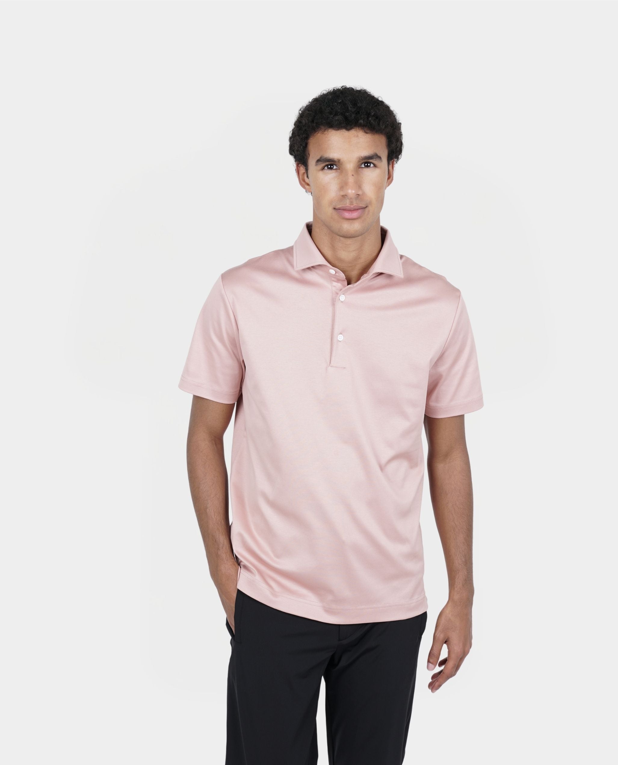 Soft Pink Polo