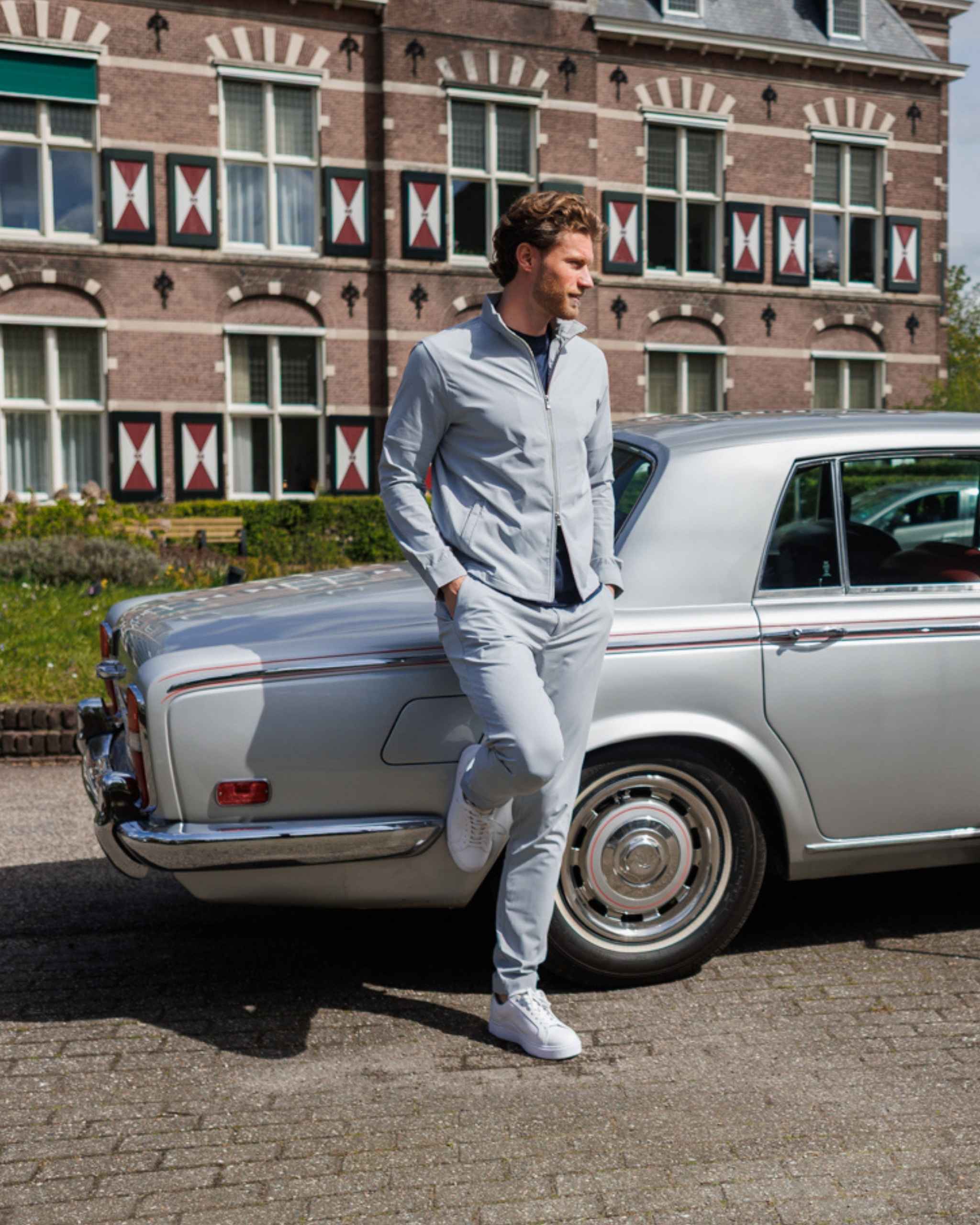 Light Grey Pantalon