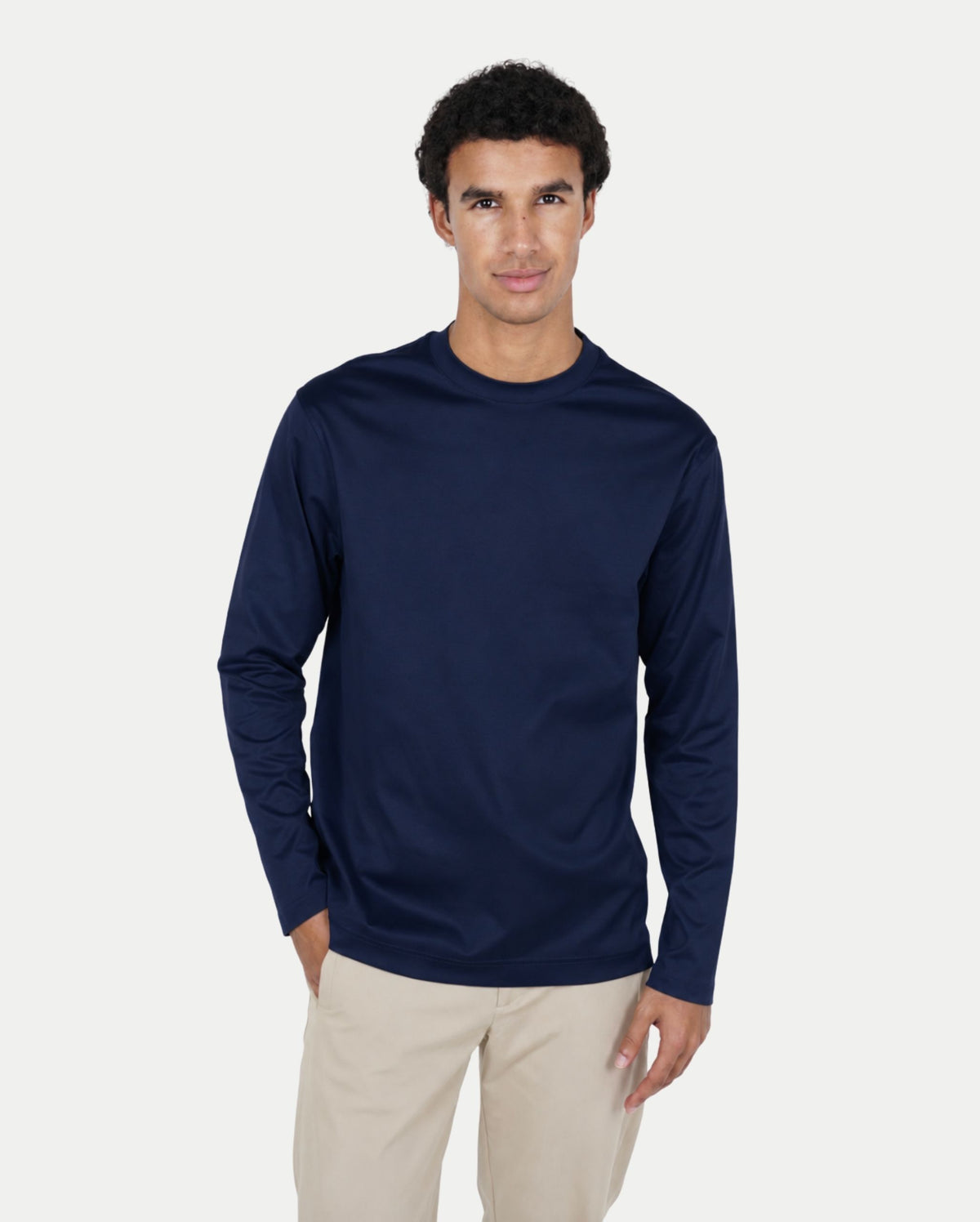 Dark Navy Longsleeve T-Shirt