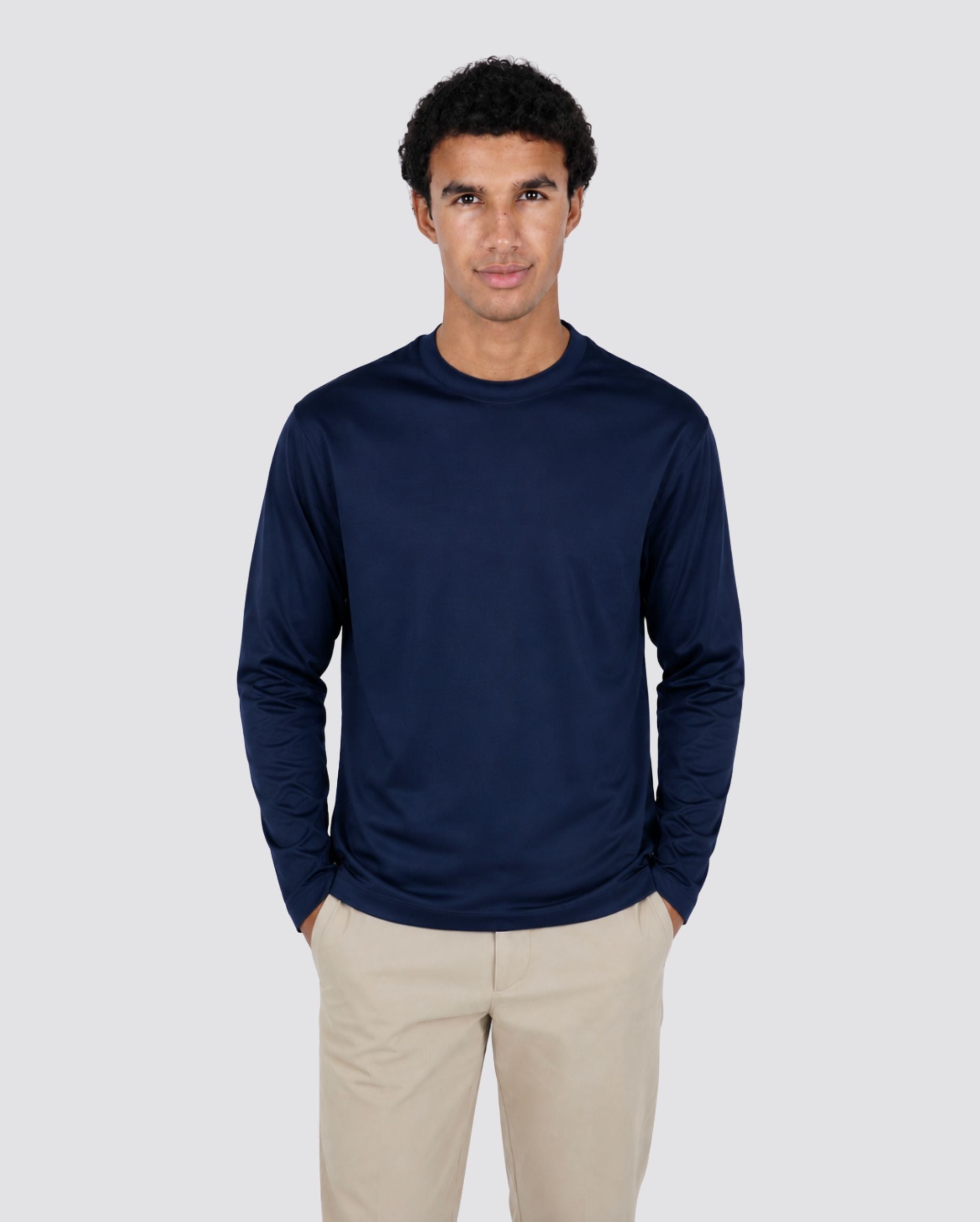 Dark Navy Longsleeve T-Shirt
