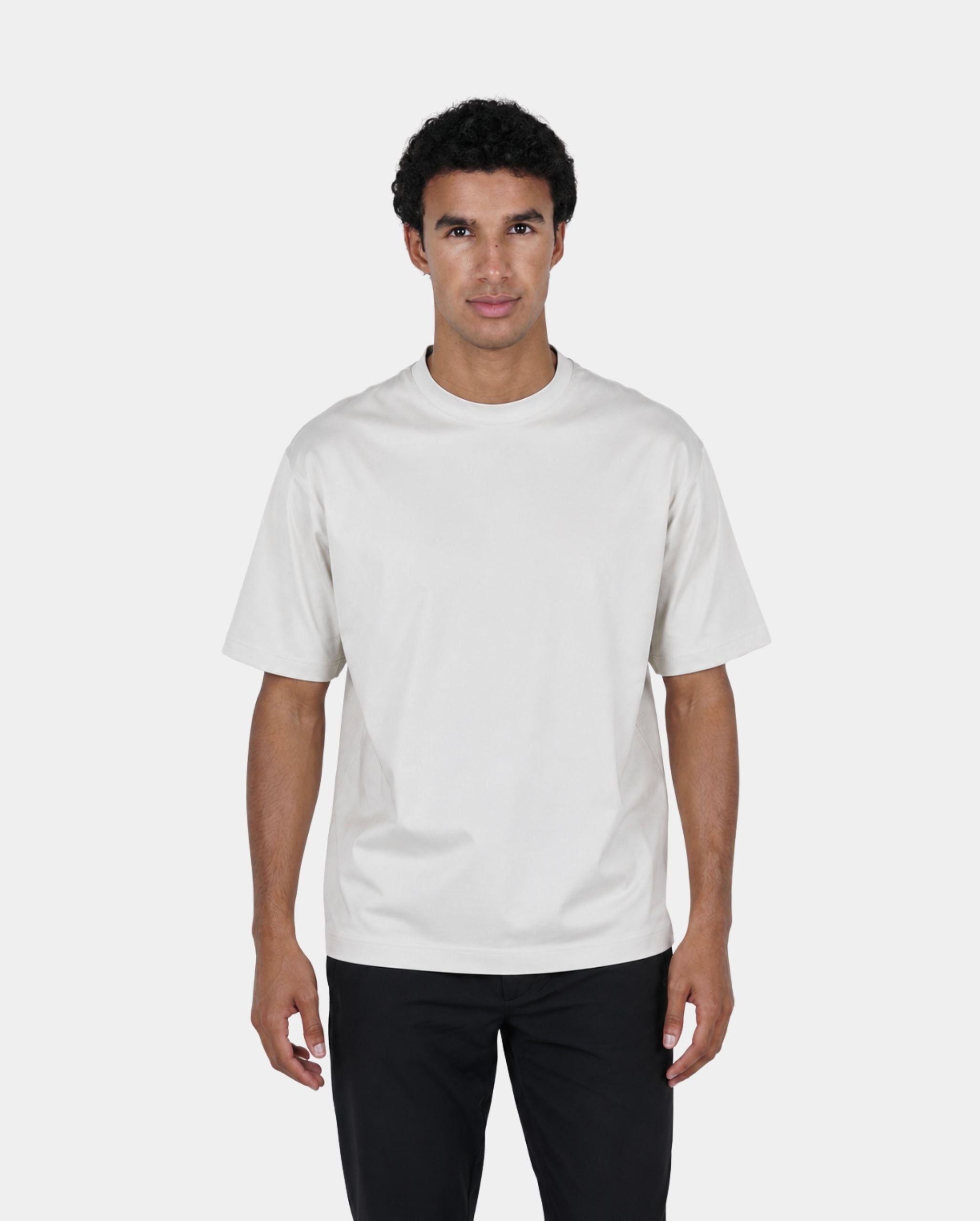 PERLA PEARL GRAY OVERSIZED T-SHIRT