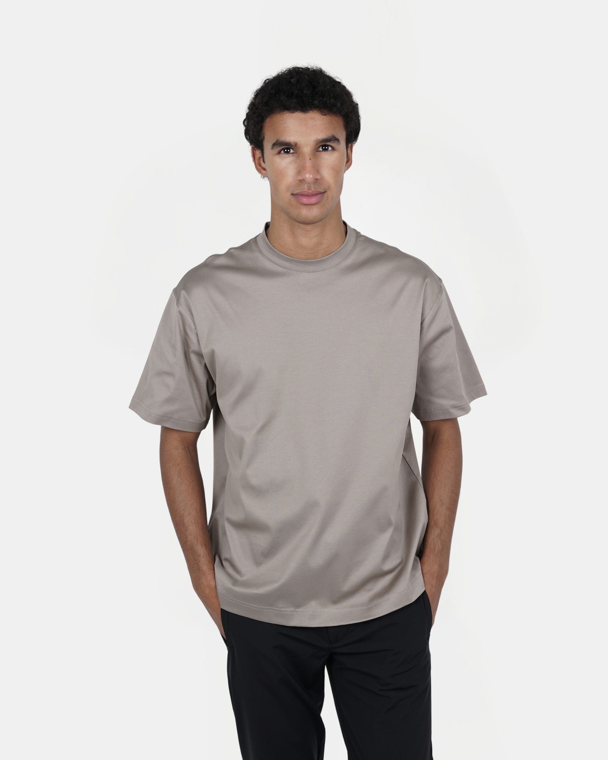 Taupe Oversized T-shirt