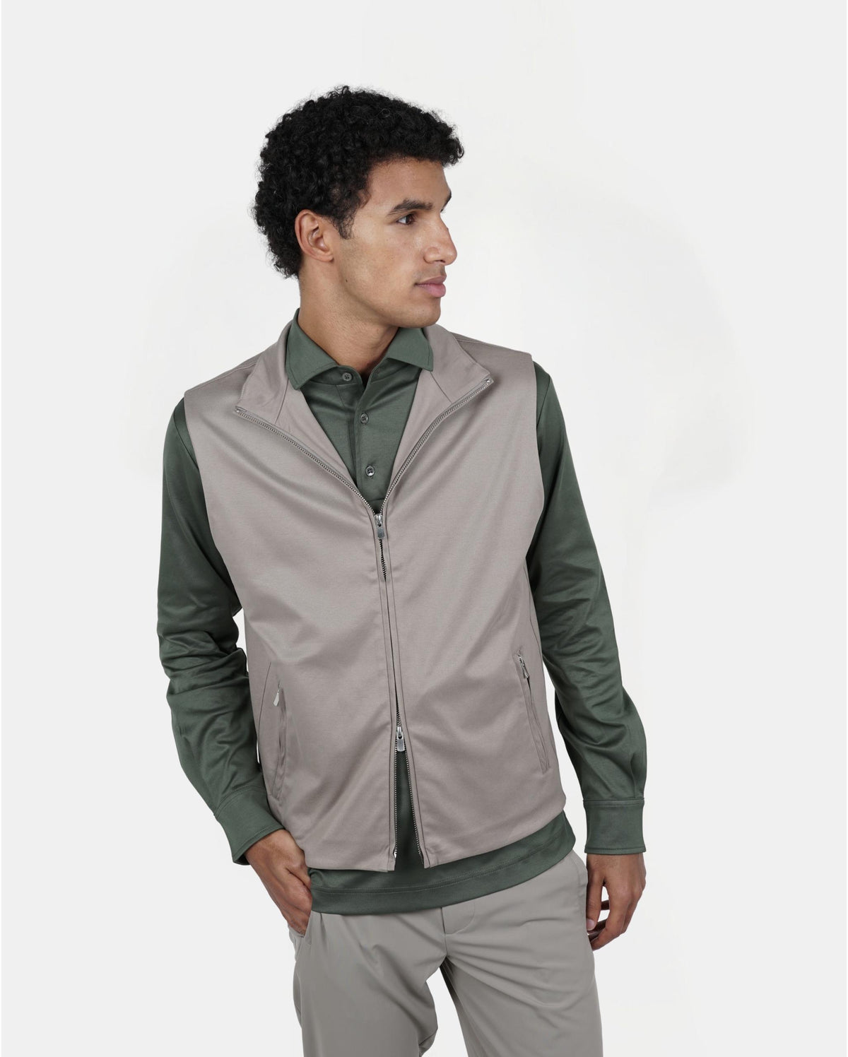 Taupe Bodywarmer