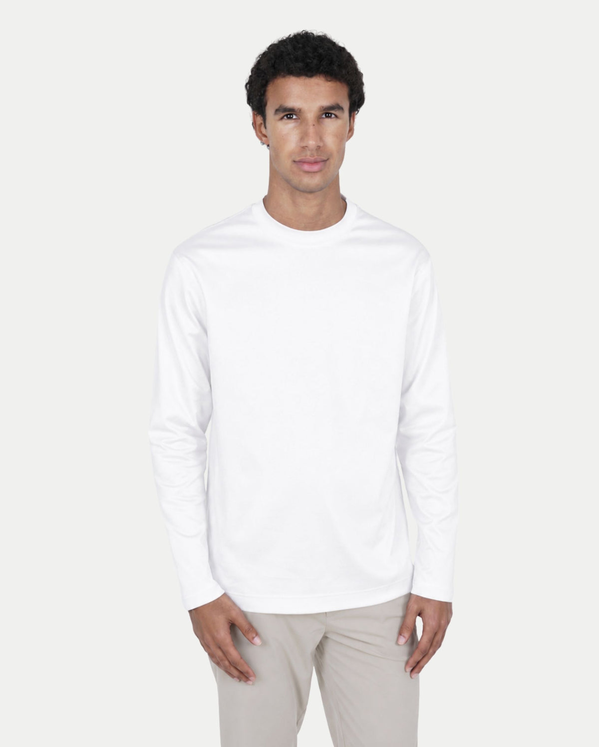 Pearl White Longsleeve T-Shirt