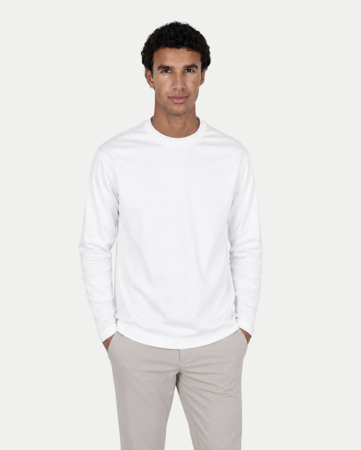 Pearl White Longsleeve T-Shirt